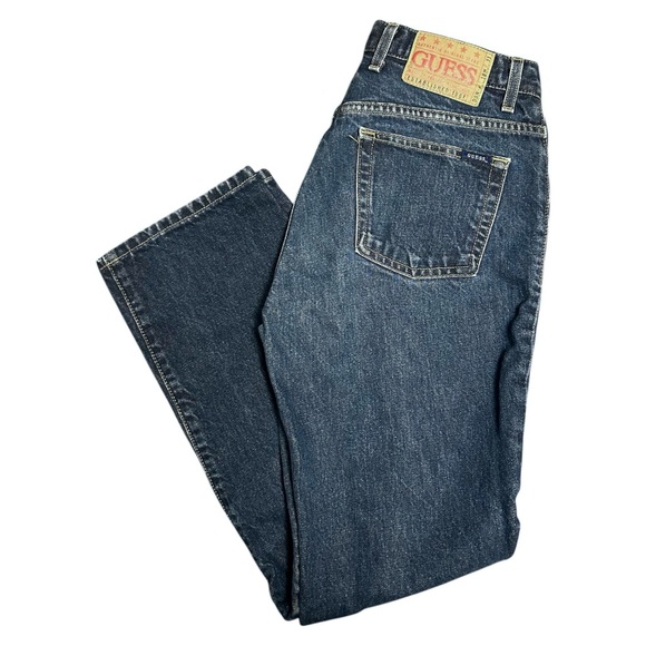 Vintage Guess Low Waist Boot Leg Jeans - Picture 3 of 4